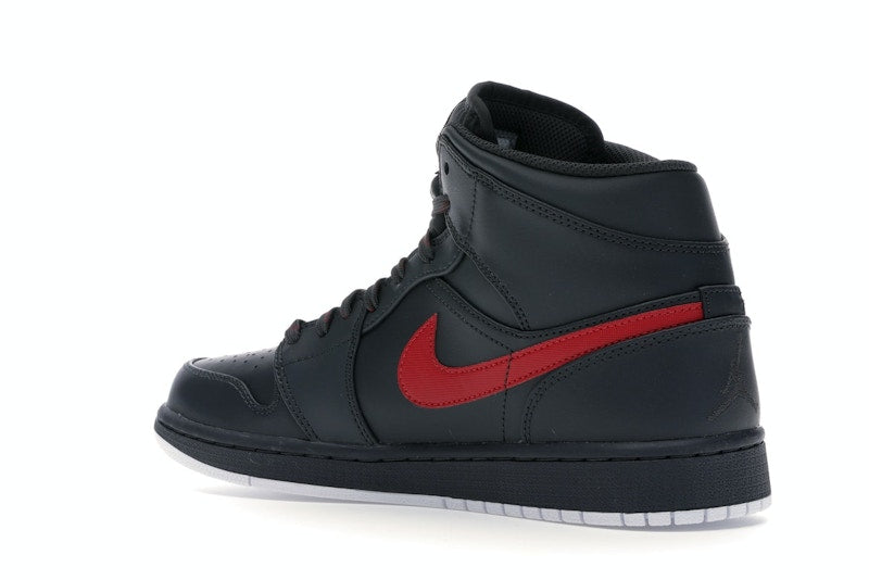 Jordan 1 Retro Mid Anthracite Gym Red