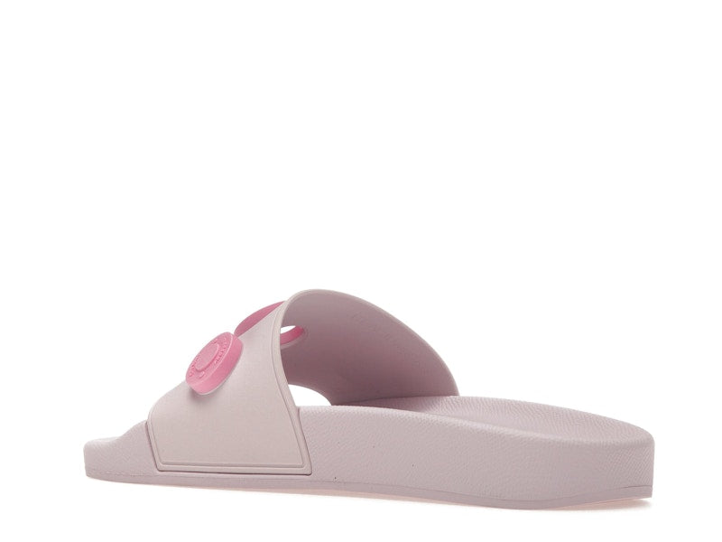 Burberry Logo Graphic Rubber Slide Pale Candy Pink (Women's)