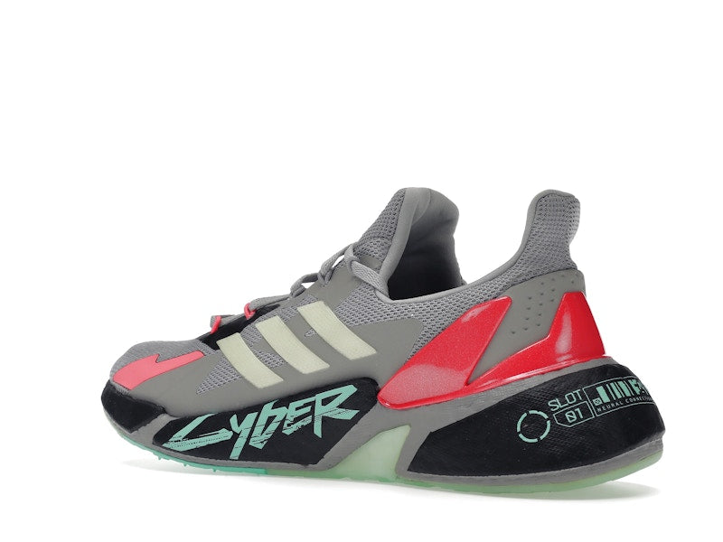 adidas X9000L4 Cyberpunk 2077 Grey Yellow Zest Pink