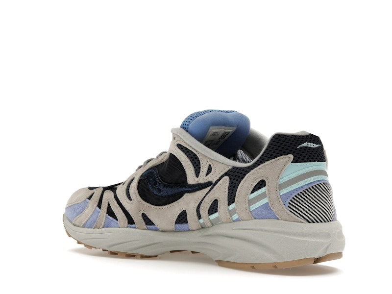 Saucony Grid Azura 2000 Grey Dark Blue