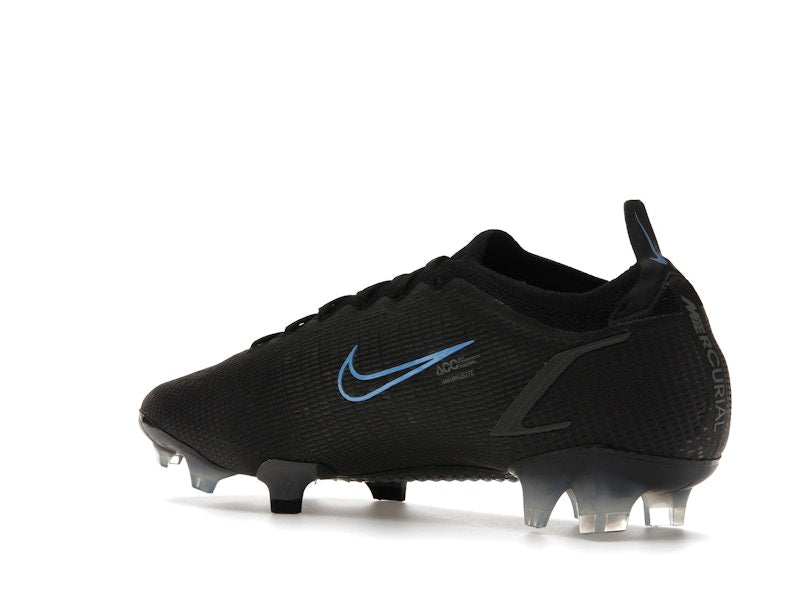 Nike Vapor 14 Elite FG Flyknit Black Iron Grey Blue