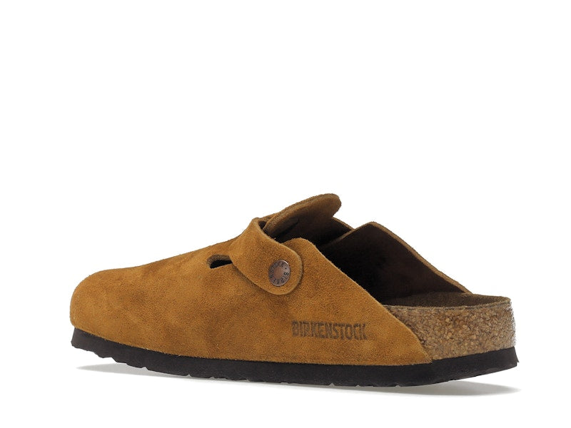 Birkenstock Boston Soft Footbed Suede Mink