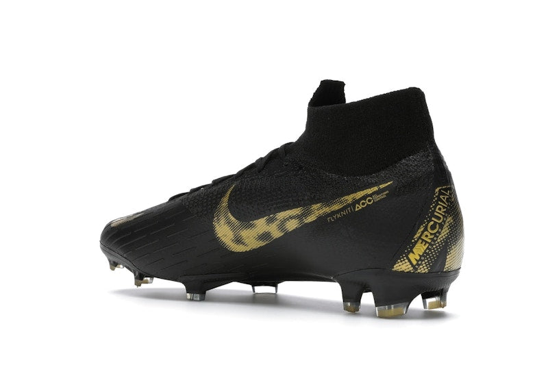 Nike Mercurial Superfly 6 Elite FG Black Metallic Gold