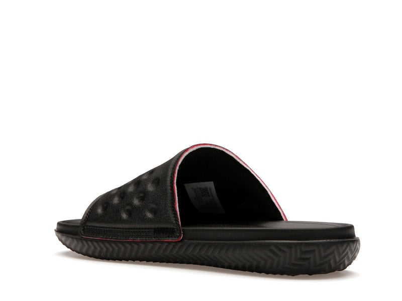 Jordan Play Slide Black University Red