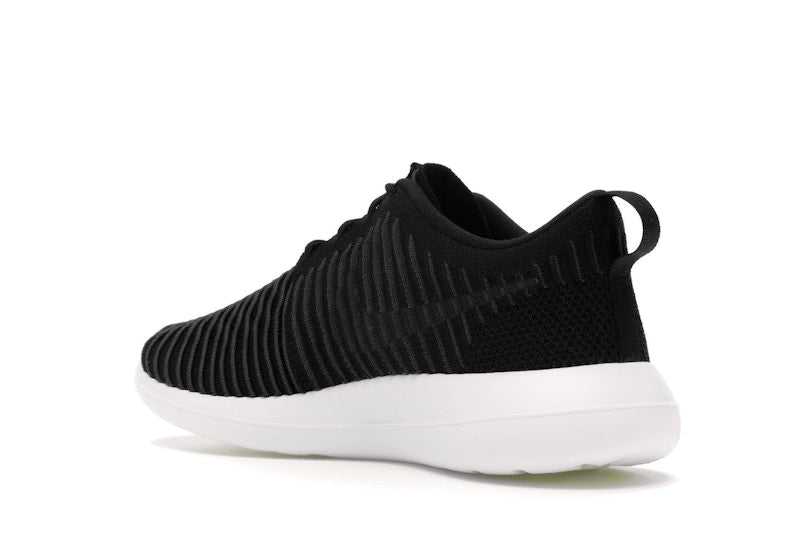 Nike Roshe Two Flyknit Black/Dark Grey-White-Volt