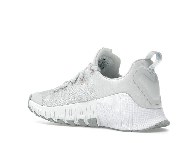 Nike Free Metcon 6 Photon Dust Light Smoke Grey Summit White Metallic Silver (Women's)