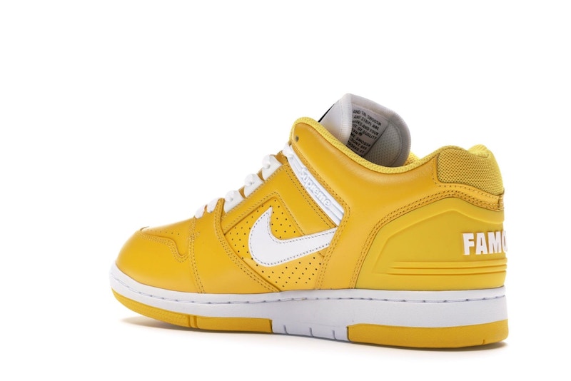 Nike SB Air Force 2 Low Supreme Yellow