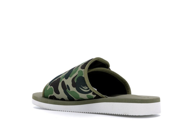 Suicoke x Bape ABC Kaw-Ape Green