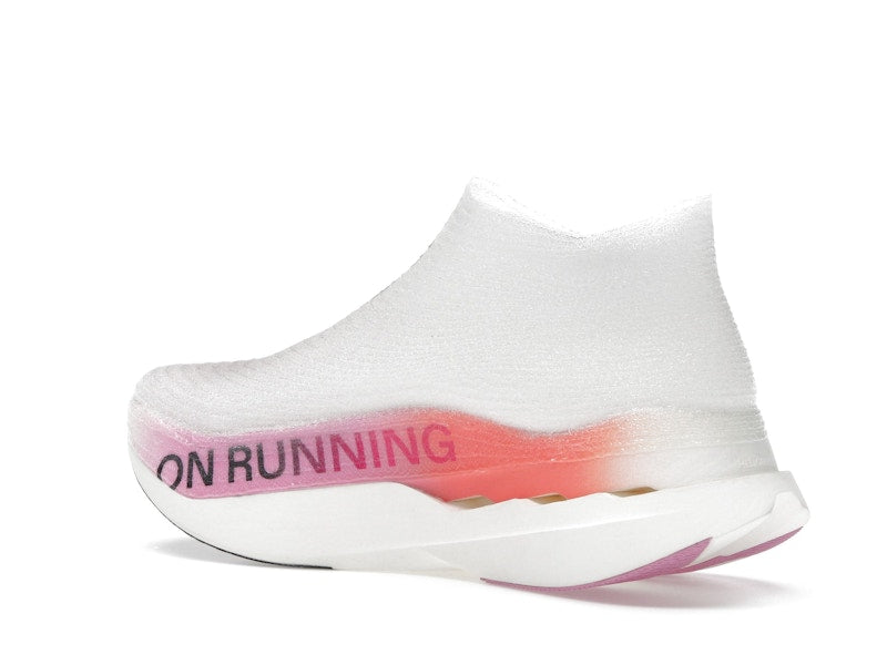 On Running Cloudboom Strike LS White Raspberry