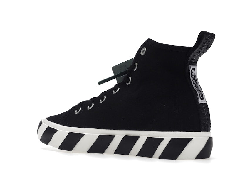 OFF-WHITE Vulc Mid Canvas Black White
