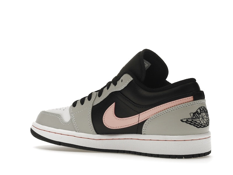 Jordan 1 Low Black Grey Pink