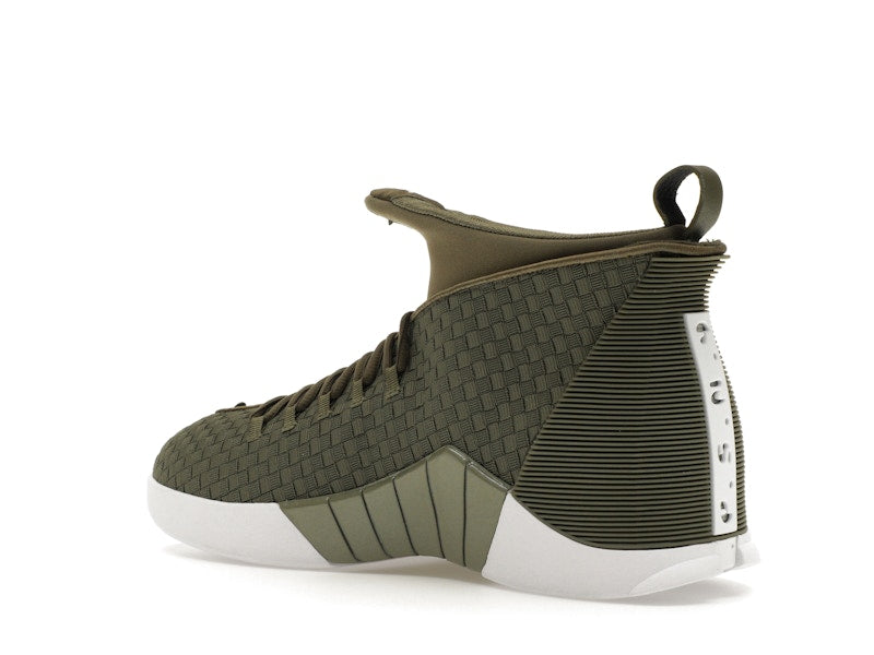 Jordan 15 Retro PSNY Woven Olive