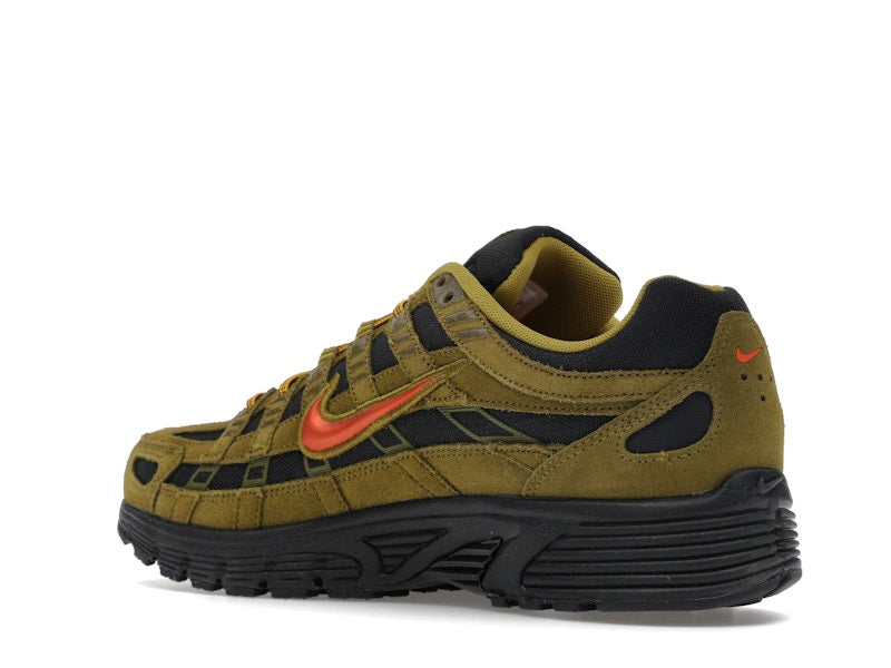 Nike P-6000 Premium Cordura Olive Flak Black Picante Red