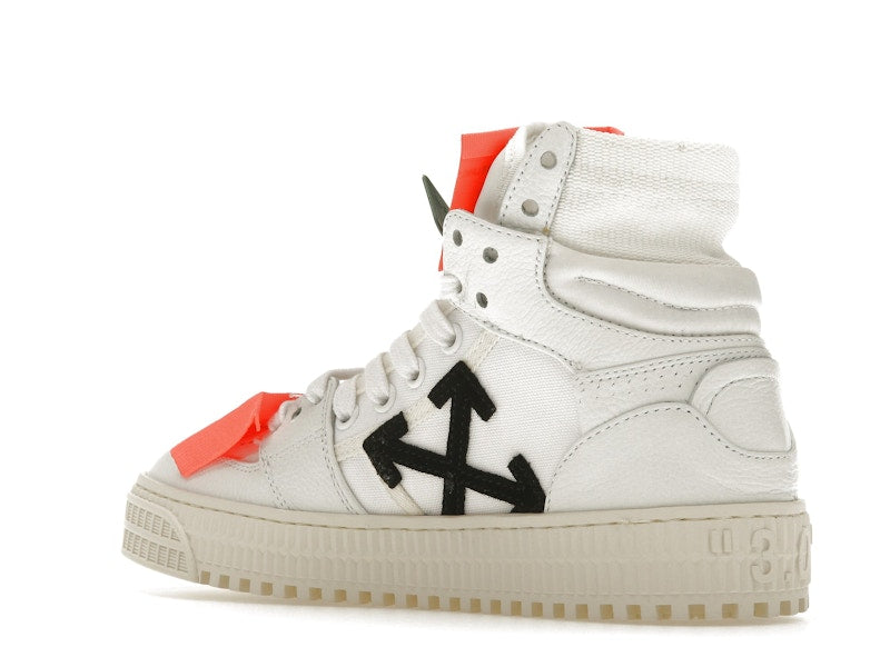 OFF-WHITE Off Court 3.0 Leather Canvas White White Orange (Women's)