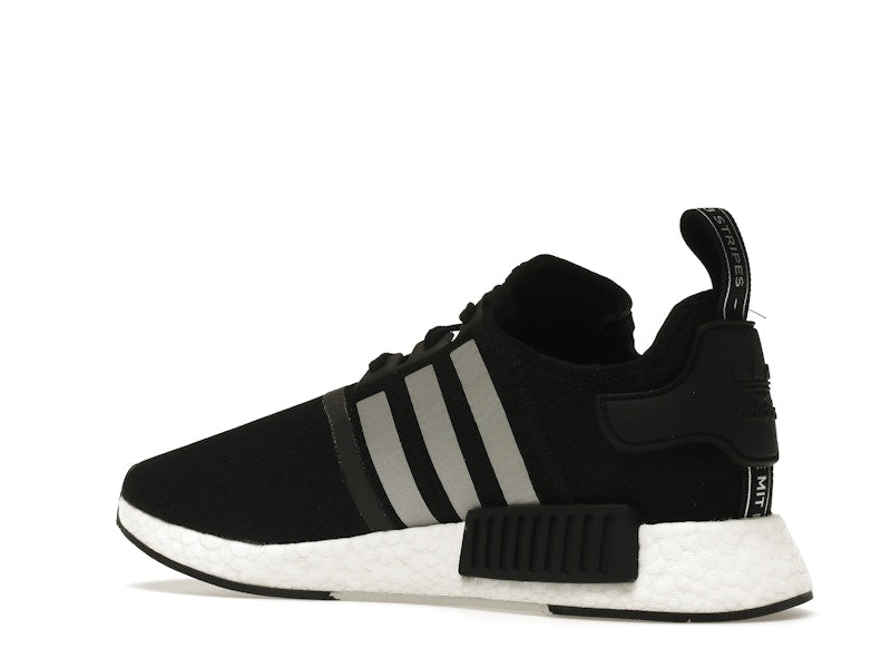 adidas NMD R1 Black Silver Solar Red