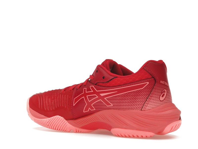 ASICS Netburner Ballistic FF 3 Speed Red Sun Coral