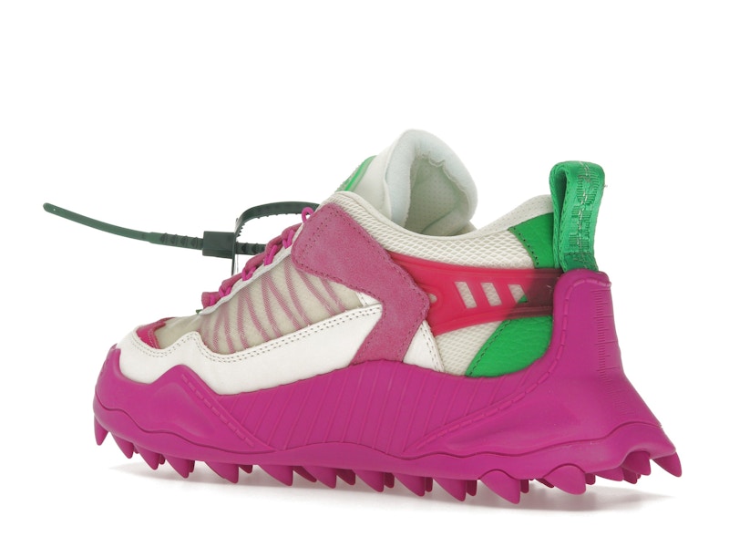 OFF-WHITE Odsy-1000 White Fuchsia Green (Women's)