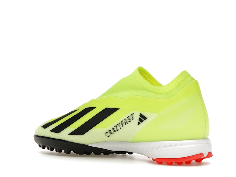 adidas Crazyfast League Laceless Turf Team Solar Yellow Core Black Cloud White