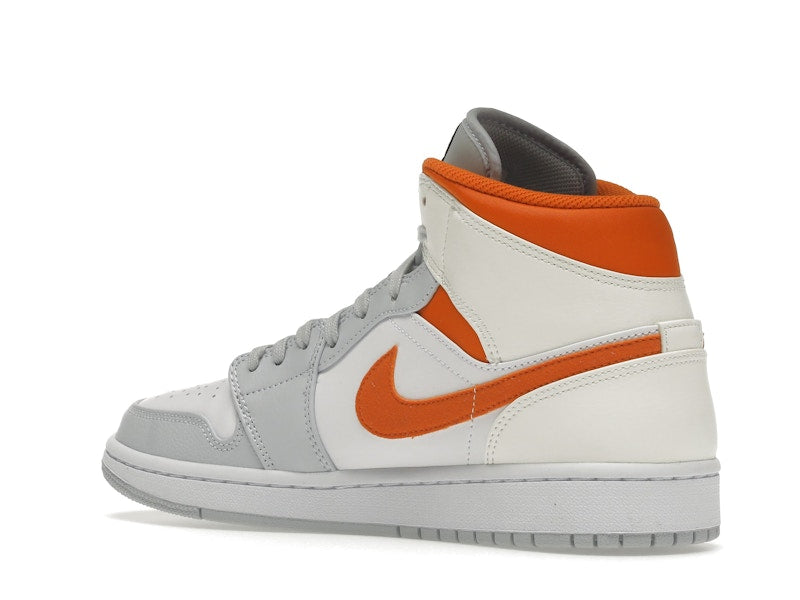 Jordan 1 Mid Starfish Pure Platinum