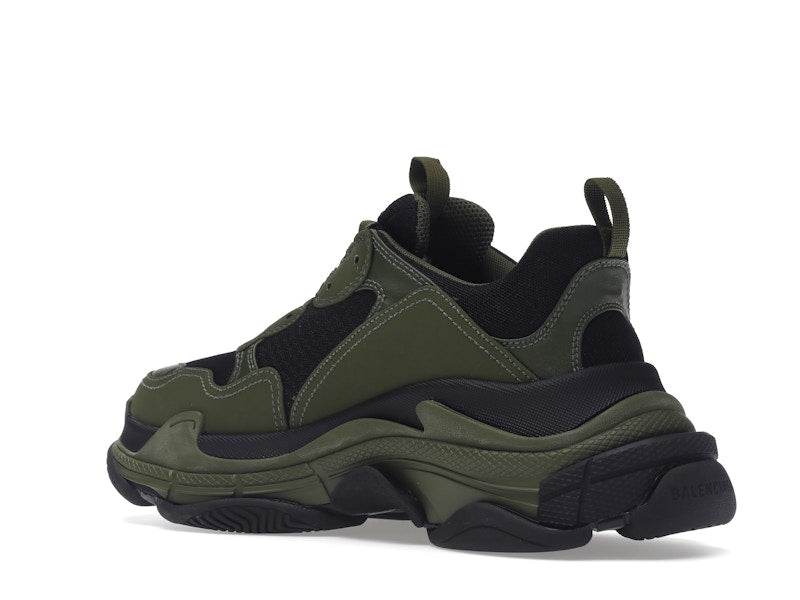 Balenciaga Triple S Dark Green Black