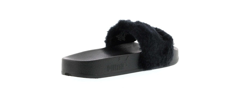 Puma Fur Slide Fur Slide Black (Women's)
