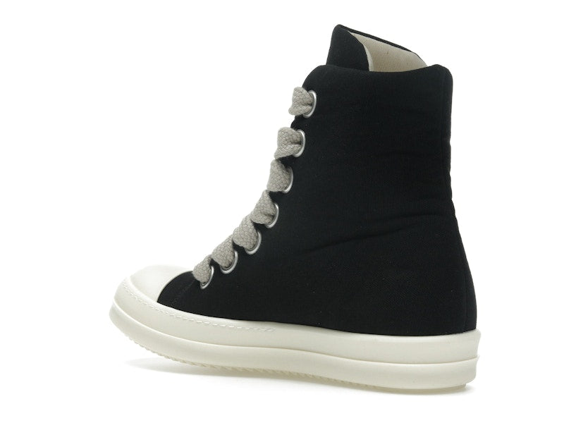 Rick Owens DRKSHDW Hollywood Jumbo Lace Puffer High Top Black Milk