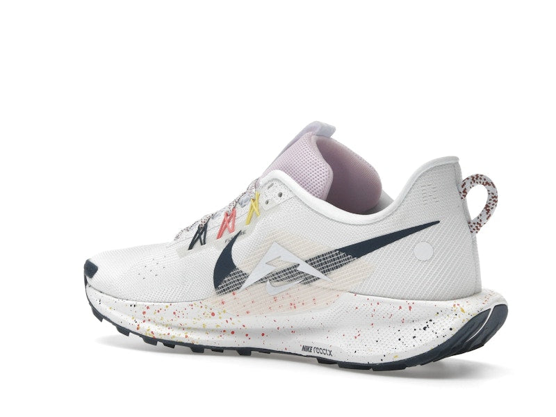 Nike React Pegasus Trail 5 Summit White Football Grey Pink Foam Armory Navy
