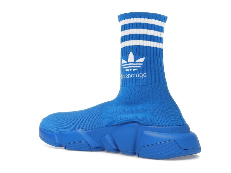 Balenciaga x adidas Speed Trainer Blue White
