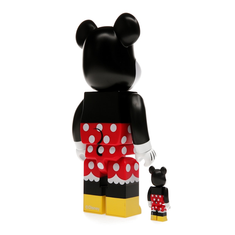 Bearbrick x Disney Minnie Mouse 100% & 400% Set