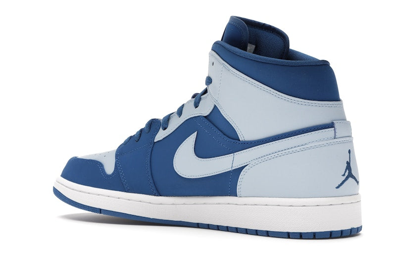 Jordan 1 Retro Mid Team Royal Ice Blue