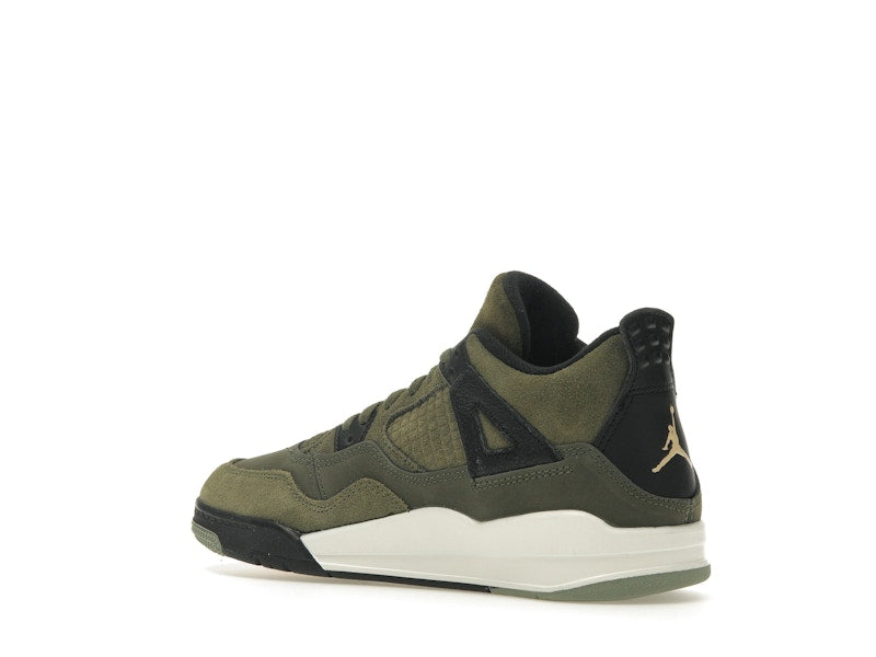 Jordan 4 Retro SE Craft Medium Olive (PS)