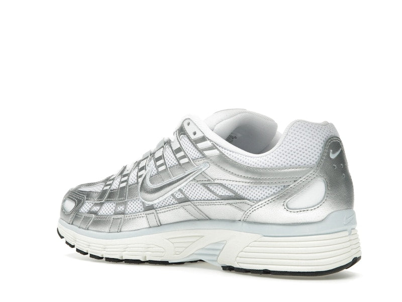 Nike P-6000 White Blue Tint Sail Metallic Silver (Women's)