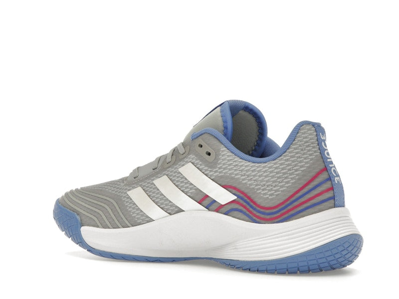 adidas Novaflight Volleyball Grey Cloud White Silver Dawn (Women's)