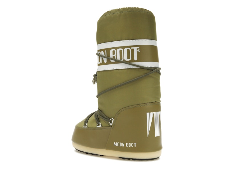 Moon Boot Icon Nylon Boot Khaki