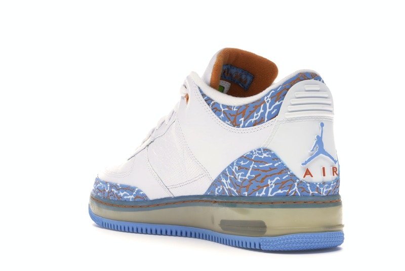 Jordan AJF 3 White University Blue Sunset