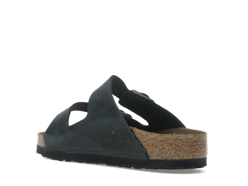 Birkenstock Arizona Oiled Leather Black