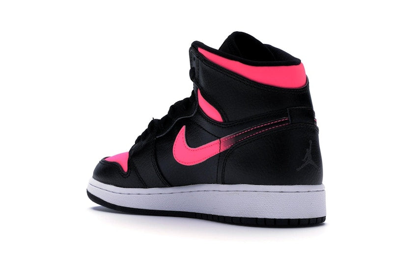 Jordan 1 Retro High Black Hyper Pink (GS)