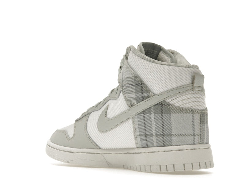 Nike Dunk High SE Tartan Plaid White Light Green