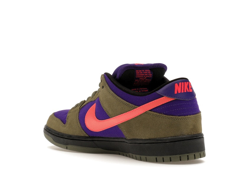 Nike SB Dunk Low Olive Atomic Red