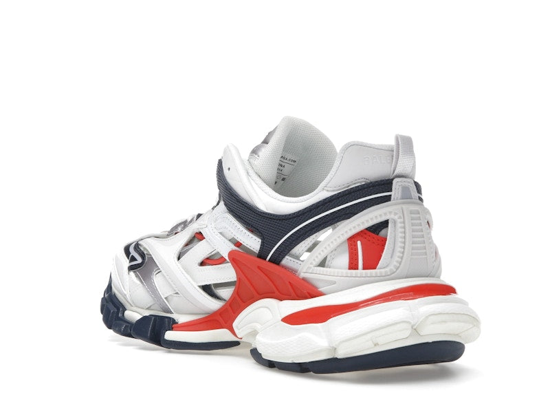 Balenciaga Track.2 White Grey Blue Red