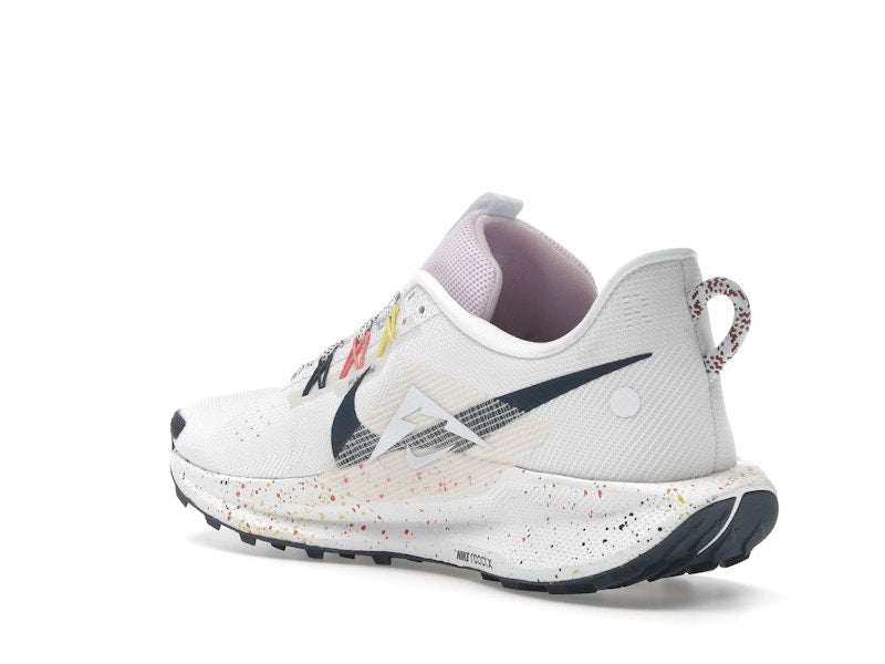 Nike React Pegasus Trail 5 Summit White Football Grey Pink Foam Armory Navy