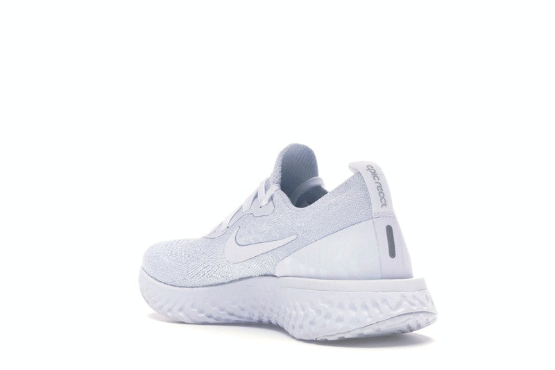 Nike Epic React Flyknit True White (Women's)