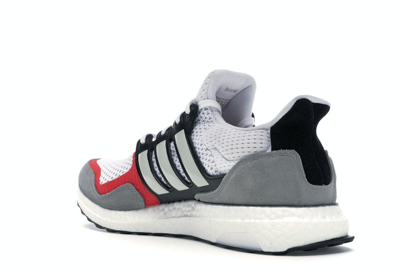 adidas Ultra Boost S&L White Grey Scarlet