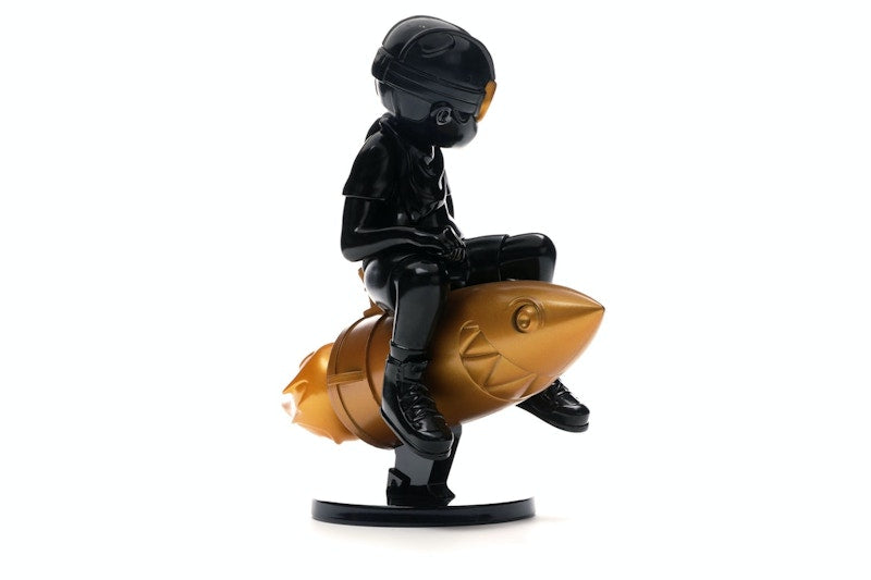 Hebru Brantley x Billionaire Boys Club x Bait Beyond The Beyond Fly Boy Figure 9 Inches Black/Gold
