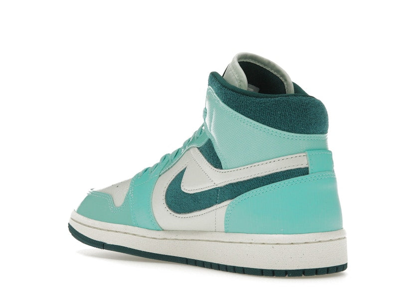 Jordan 1 Mid Chenille Bleached Turquoise (Women's)