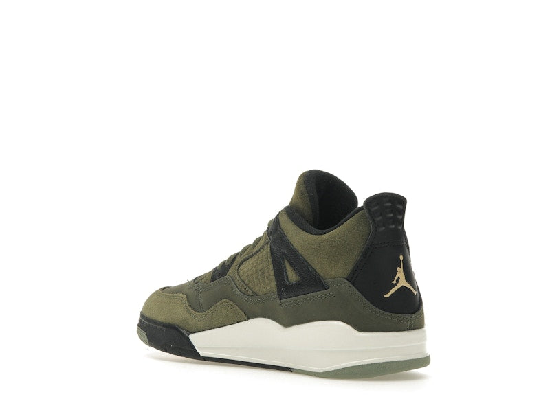 Jordan 4 Retro SE Craft Medium Olive (PS)