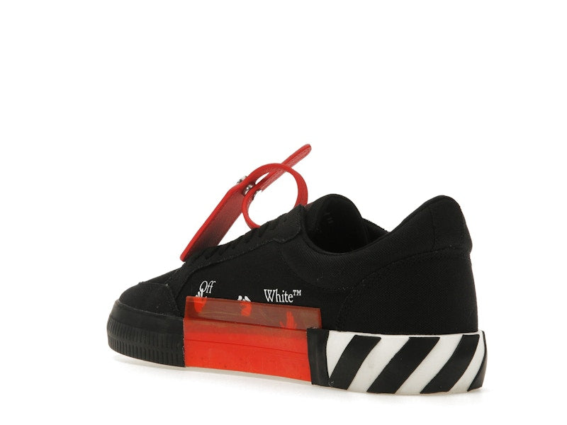 OFF-WHITE Vulcanized Low Black Orange Canvas