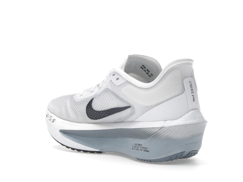 Nike Zoom Fly 6 White Pure Platinum Obsidian Mist Gridiron (Women's)