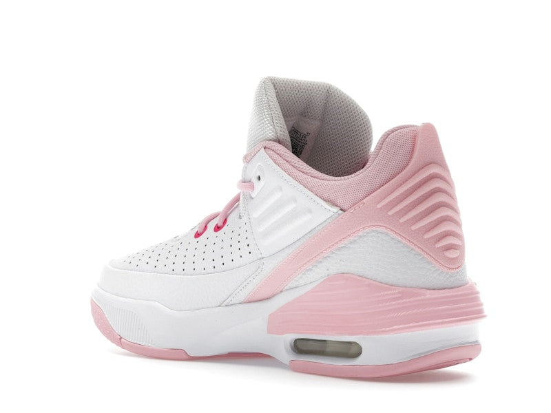Jordan Max Aura 5 White Fierce Pink Medium Soft Pink (GS)