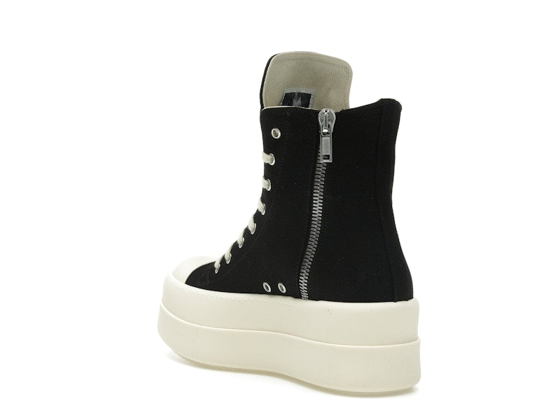 Rick Owens Hollywood DRKSHDW Double Bumper High Black Pearl Milk (Women's)